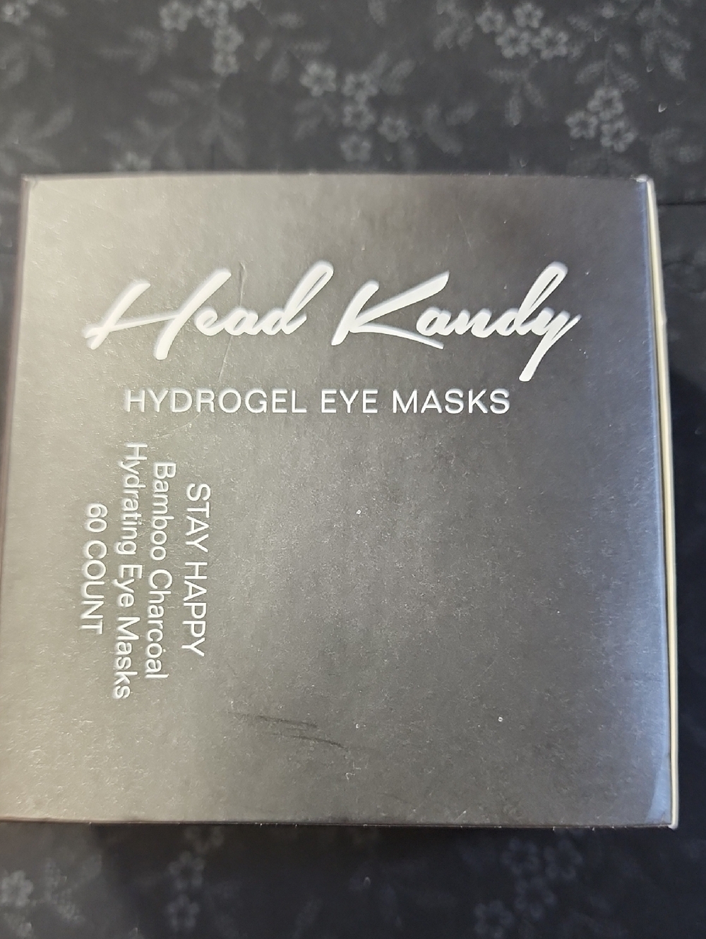 Head Kandy Hydrogel Eye Masks 60 Bamboo/Charcoal